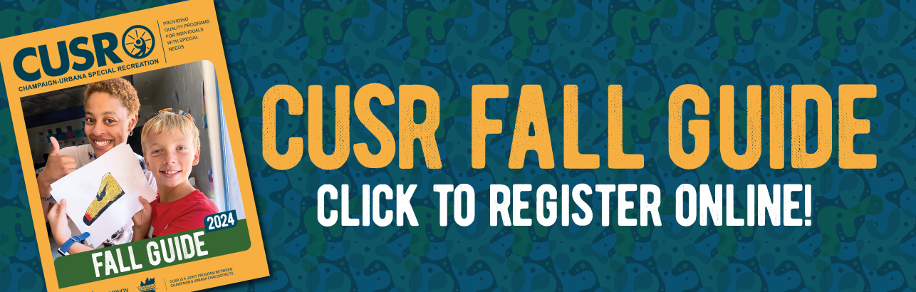 CUSR Fall Guide. Click to register!