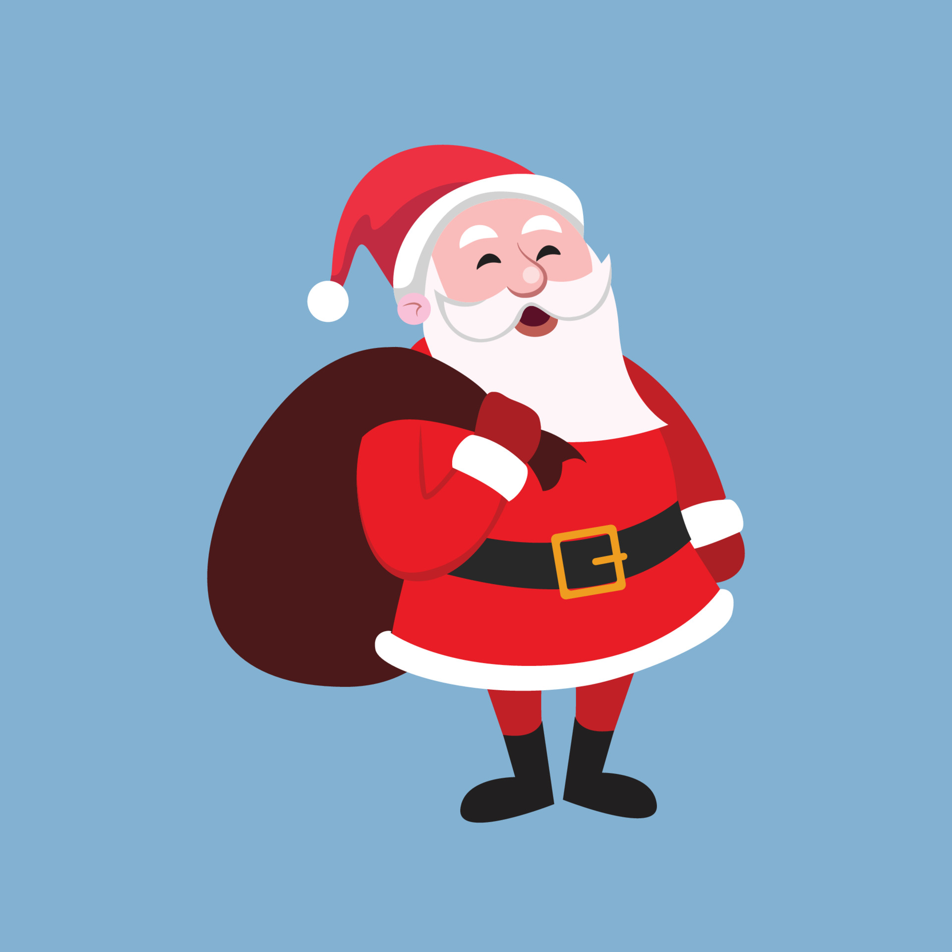 Santa Claus graphic.